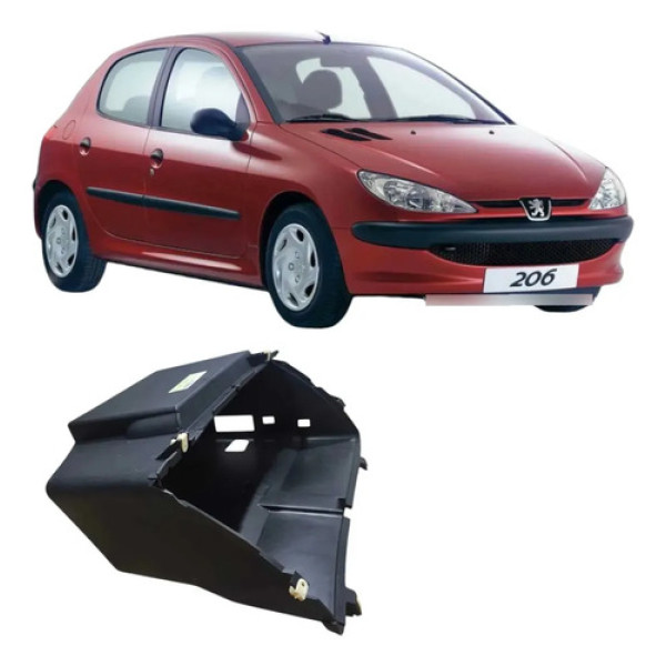 Caixa Porta Luvas Peugeot 206 1.4 2008 9624693380 Original