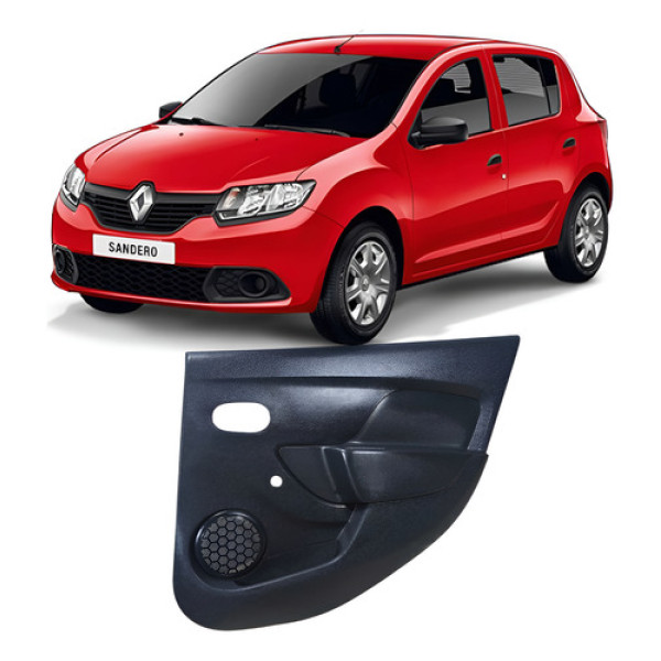 Forro Porta Traseiro Direito Renault Sandero 2019 829a09067