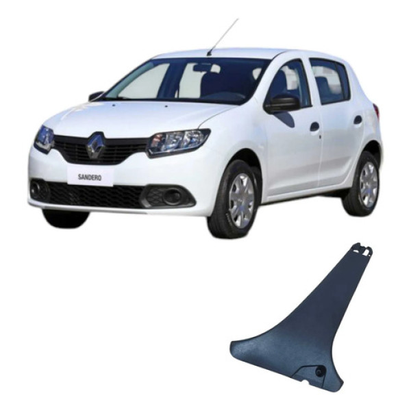 Moldura Coluna Central Esquerda Renault Sandero 2017