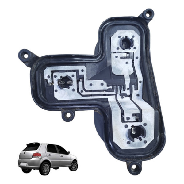 Circuito Soquete Lanterna Traseira Direita Fiat Palio 08/11 Cinza Direito/passageiro