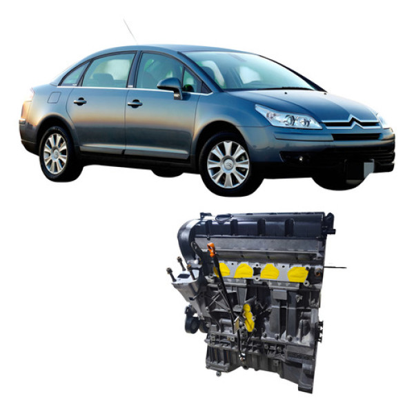 Motor Parcial Citroen C4, 307 2.0 Flex Aut 143cv 9655040080