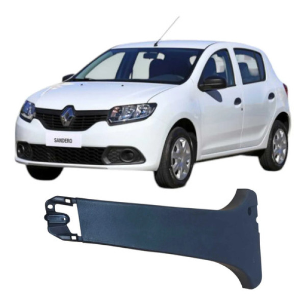 Moldura Coluna Central Direita Renault Sandero 2017