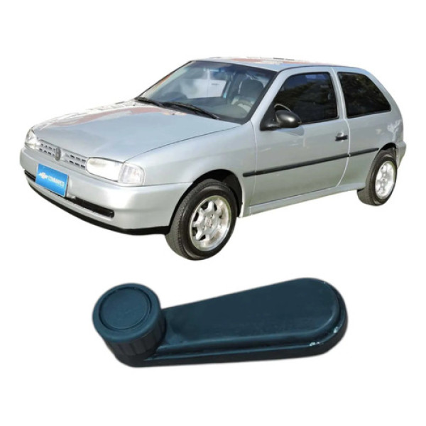 Manivela Vidro Volkswagen Gol G2 Parati 1.0 2p Original Preto