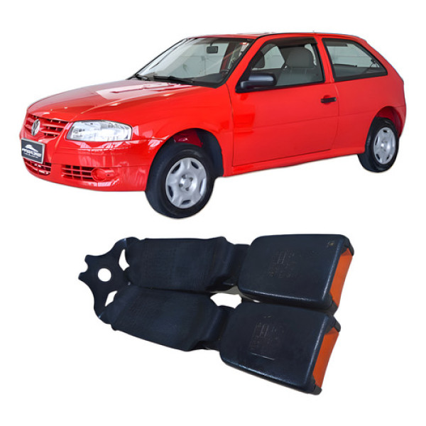 Cinto Fêmea Traseira Central Volkswagen Gol 2011 1.0 2p .