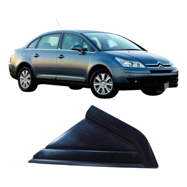 Acabamento Externo Retrovisor Esquerdo Citroën C4 2009 Preto