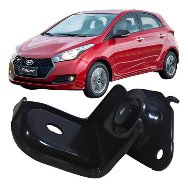 Suporte Encosto Banco Traseiro Elevação Hyundai Hb20 2017  Branco