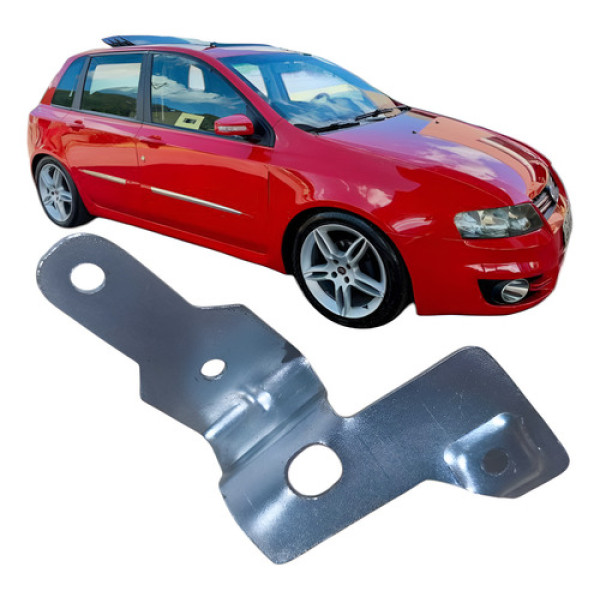 Suporte Acabamento Banco Dianteiro Esquerdo Fiat Stilo 2009 Vermelho