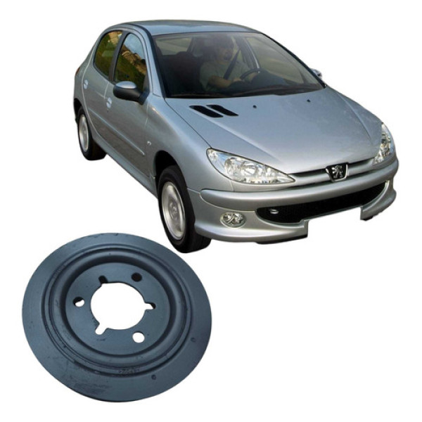 Polia Virabrequim Peugeot 206 2008 1.4 Flex F102111a