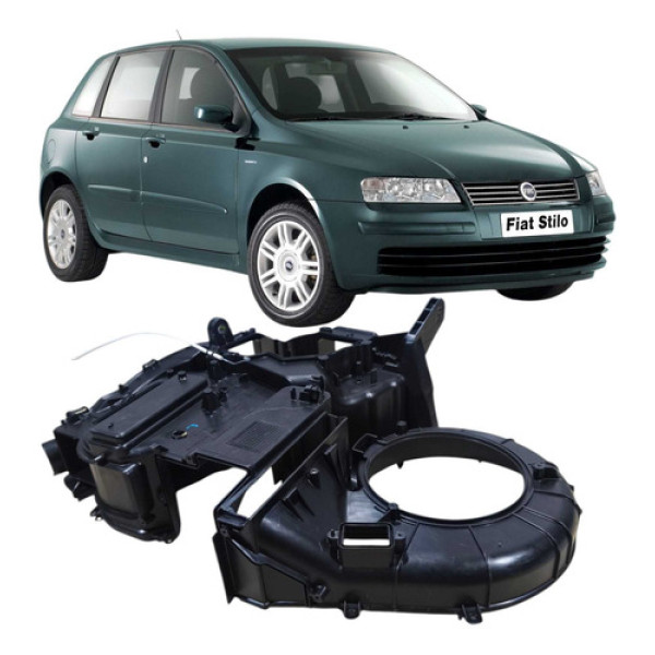 Lado Esquerdo Caixa Evaporadora Fiat Stilo 2003 1.8 .