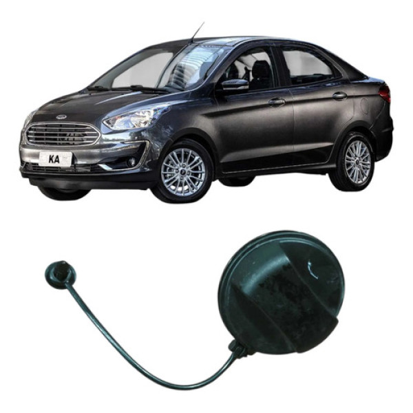 Tampa Gargalo Tanque Ford Ka 2020 1.0 3c Original  Preto 2020