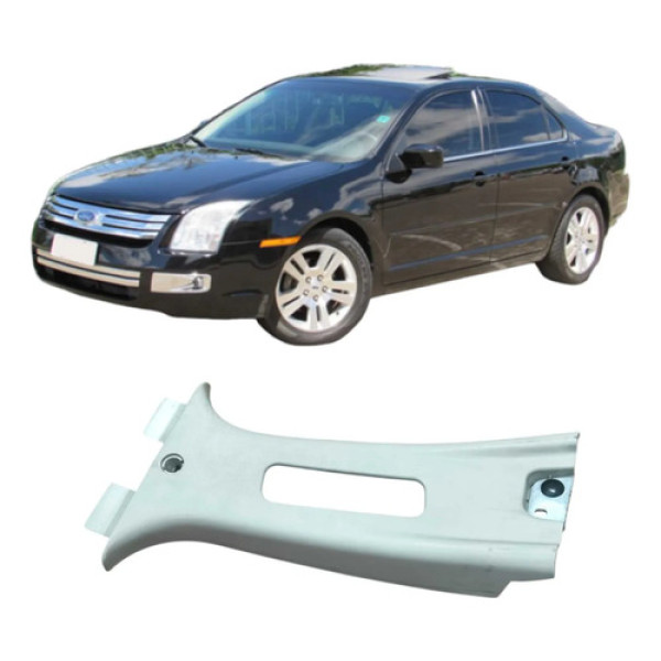 Acabamento Coluna Esquerda Cinto Ford Fusion 2006 Original Preto