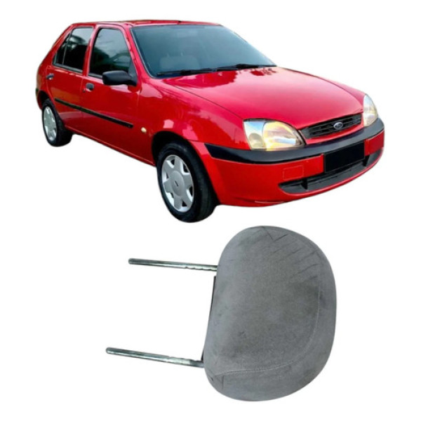  Encosto Cabeça Dianteiro Ford Fiesta 2000 Original  Vermelho
