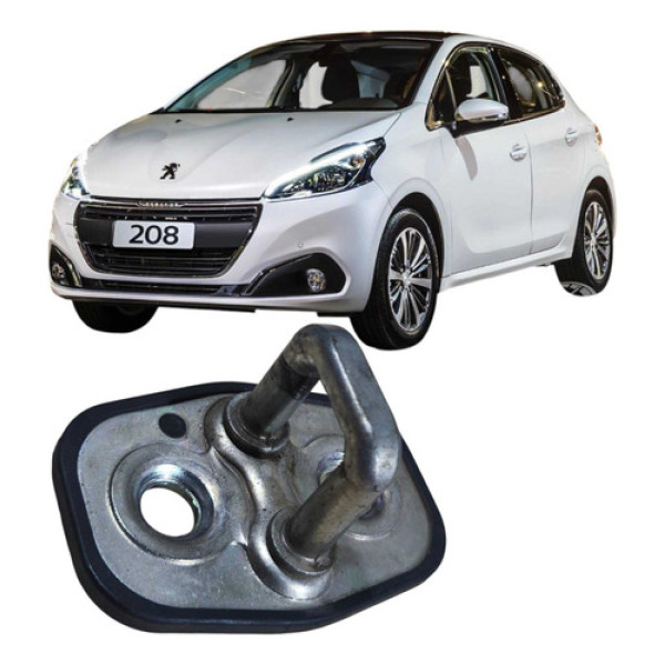 Batente Fechadura Porta Peugeot 208 1.2 3c 2019 9655466380