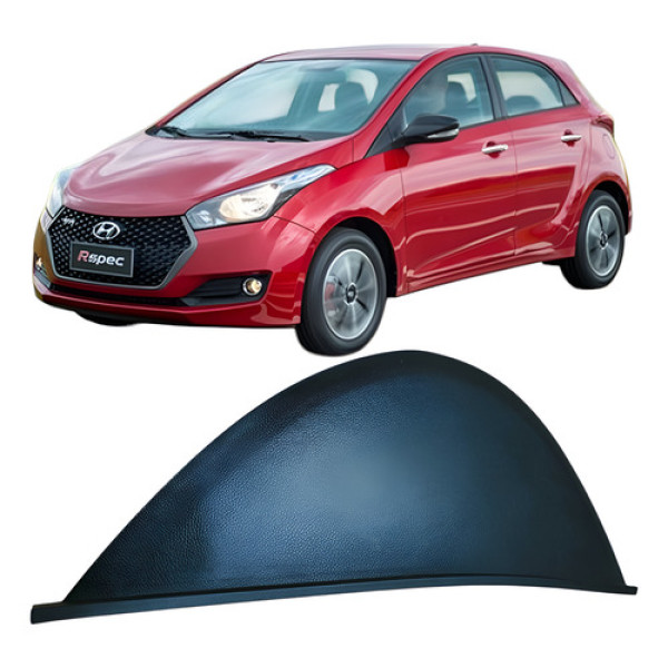 Acabamento Lateral Painel Direito Hyundai Hb20 2017 847661s0 Preto