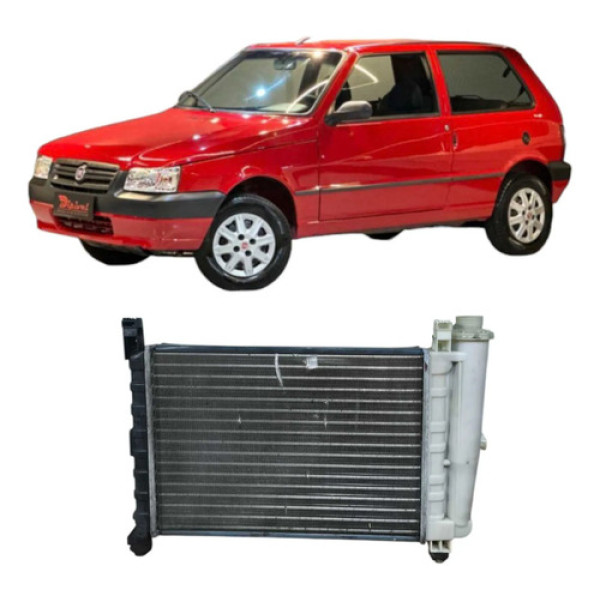 Radiador Motor Fiat Uno Mille 2009 1.0 2p Original 
