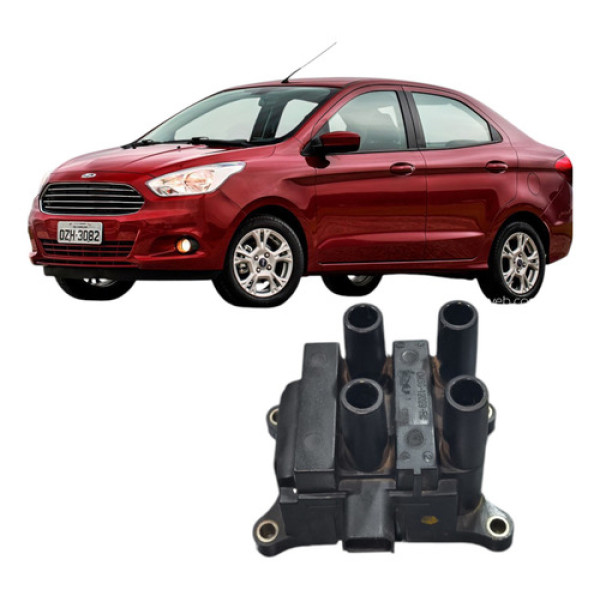 Bobina Igniçãoford New Fiesta Ka 1.5 2015 2016 2017 A 2019