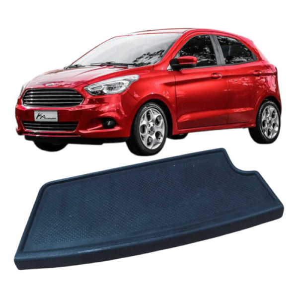Borracha Console Central Ford Ka 2015 1.0 3c Preto