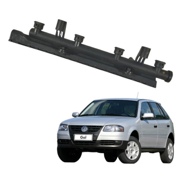 Flauta Injeção Bicos  Combustível Gol 1.0 G4 2006