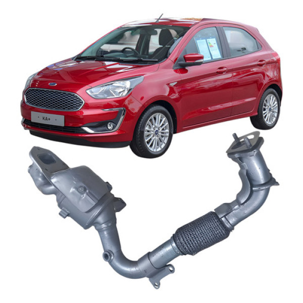 Coletor Catalizador Ford Ka Se 1.0 3c 2018 E3b15f297ab