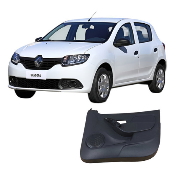 Forro Porta Dianteira Direita Renault Sandero 2017