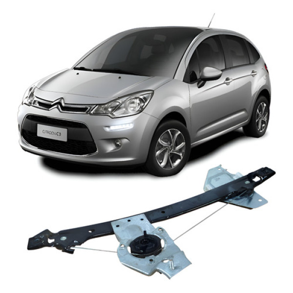 Máquina Vidro Traseiro Esquerdo Citroën C3 2013  .
