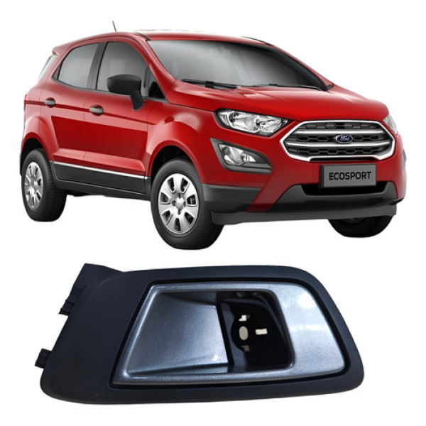 Maçaneta Traseira Direita Ford Ecosport 1.5 2019 8a61a22600 Branco Traseira