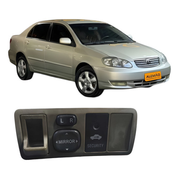 Botão Regulador Retrovisor Corolla 2003-2008 777665  .