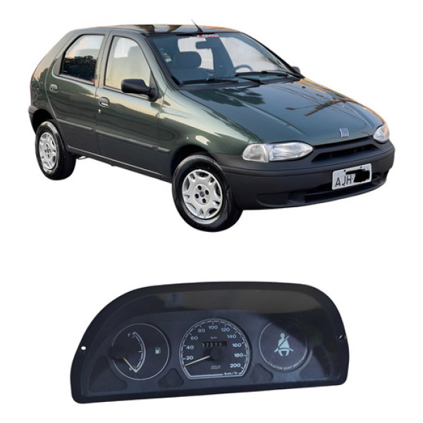 Painel De Instrumentos Fiat Palio Ex 2000 606224001 Preto