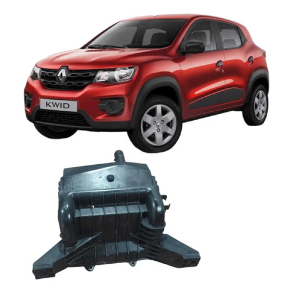  Acabamento Caixa Ar Renault Kwid 2019 1.0 3 Original Preto