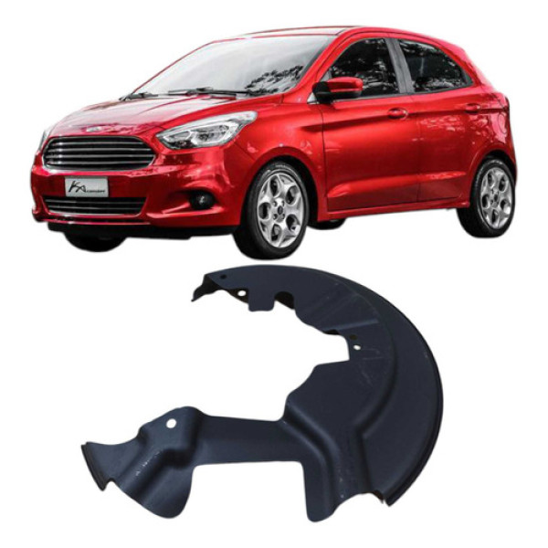 Espelho Roda Dianteira Direita Ford Ka 2015 C1bc2k004 1.0 3c Prata