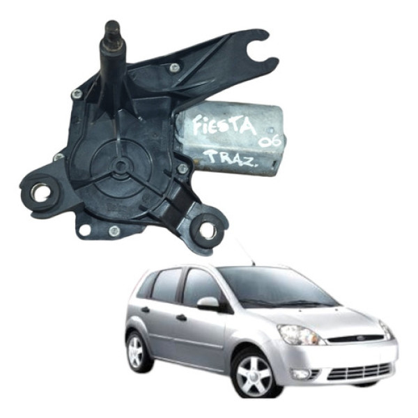 Motor Limpador Traseiro Fiesta 1.0 Flex 4p 2006 A 2009 