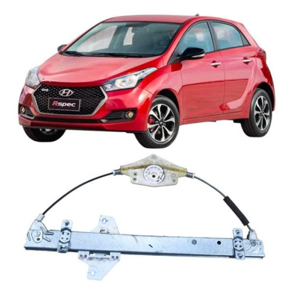 Maquina De Vidro Traseiro Direito Hyundai Hb20 2017