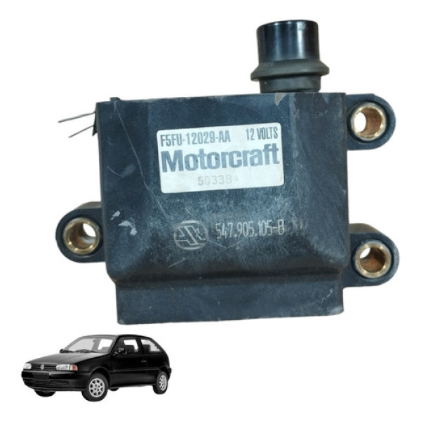 Bobina Ignicao 1.0  1.6 1 Bico Esco Vw Gol Logus 1994 A 1996
