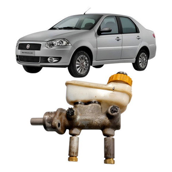 Cilindro Mestre Reservatório Fiat Siena Palio 2010 A 2017