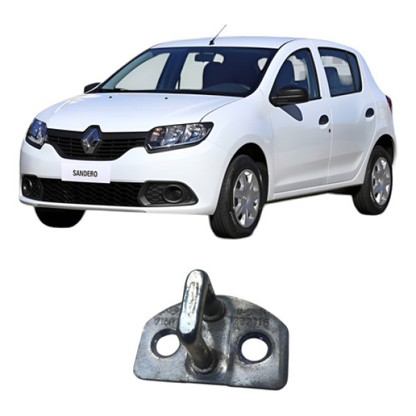 Batente Trava Porta Renault Sandero 2017 .