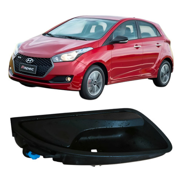 Maçaneta Interna Traseiro Direito Hyundai Hb20 2017 82621hb Preto Traseira