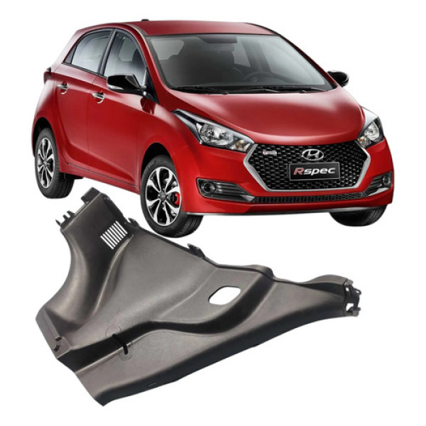 Acabamento Forro Direito Porta Malas Hyundai Hb20 Hatch 2016