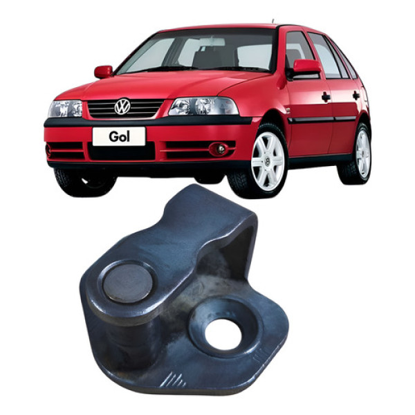 Batente Fechadura Trava Porta Volkswagen Gol 2005 Prateado Prateado