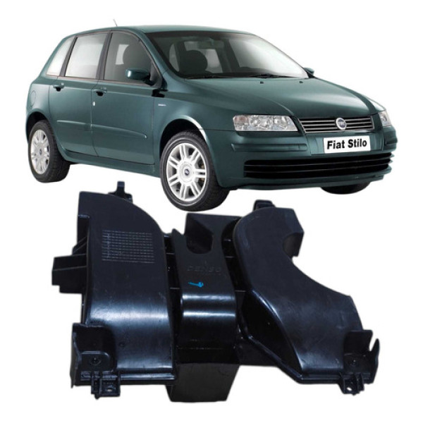 Capa Caixa Ar Ac Stilo 1.8 2003 5a0021300 Preto
