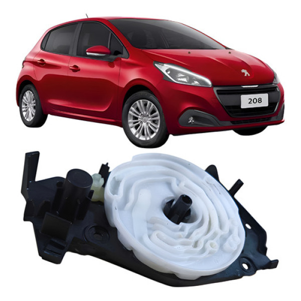 Atuador Controle De Clima Caixa Ar Peugeot 208 1.2 3c 2019   Prata