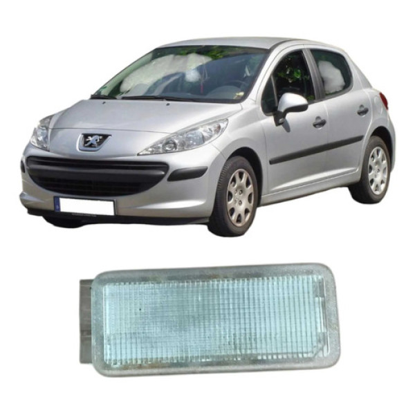 Luz De Teto Peugeot 207 2009 1.4 Original  52141254