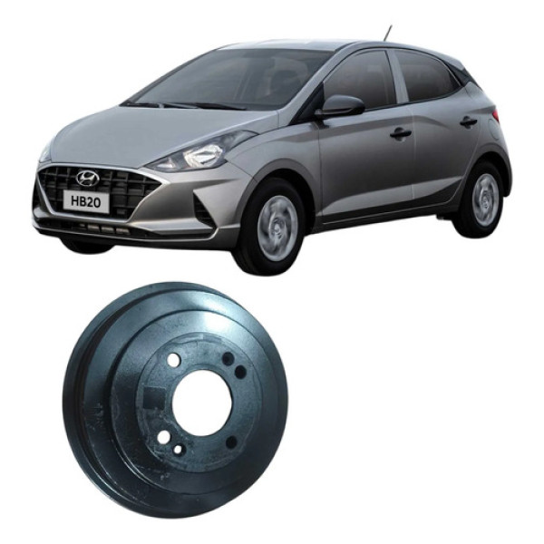 Panela Tambor Freio Traseiro Hyundai Hb20 2020 584111s000