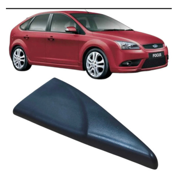Moldura Interna Retrovisor Esquerdo Ford Focus 2008 Preto