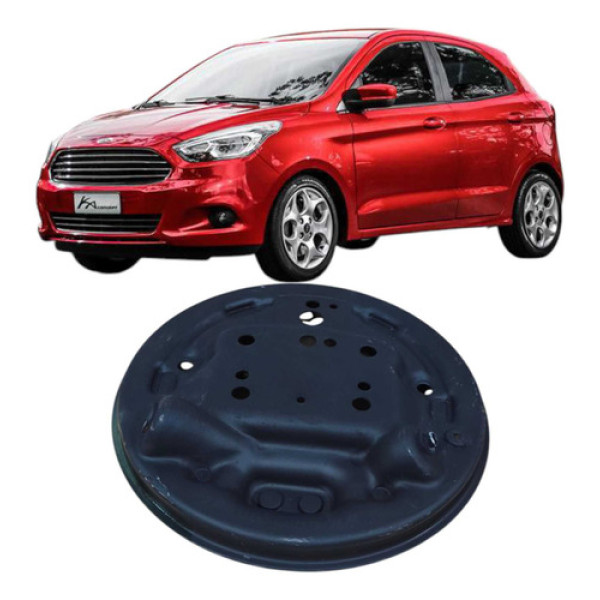 Espelho Cubo Roda Traseira Ford Ka 2015 1.0 3c E3b12210aa Preto