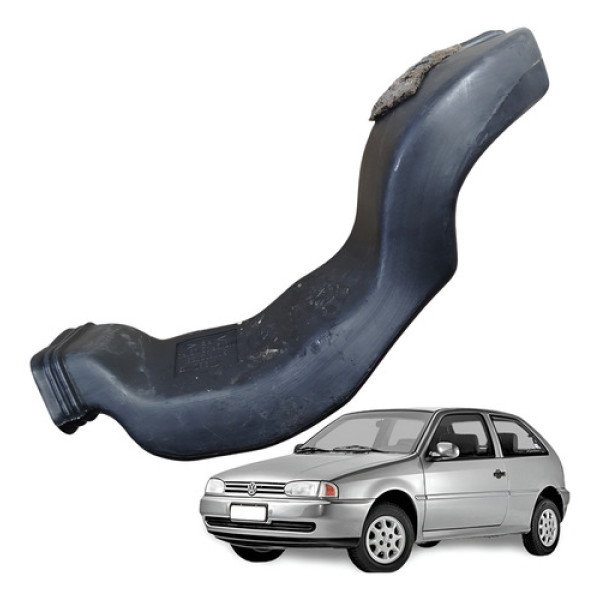 Duto Mangueira Ar Esquerdo G2 Condutor Vw Gol 1995 A 2006 Preto