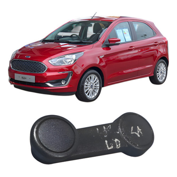 Maçaneta Do Vidro Ford Ka 1.0 3cc 2015 2016 2017 A 2020  Preto