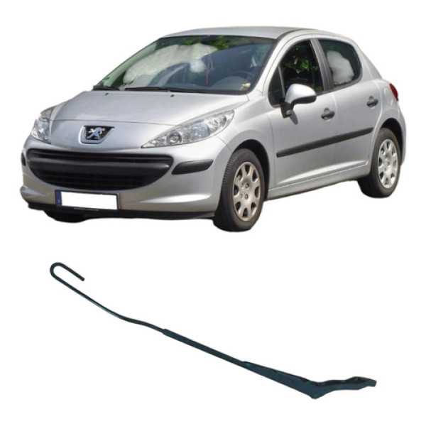 Braço Limpador Direito Peugeot 207 2009 9636670377 Original Direito