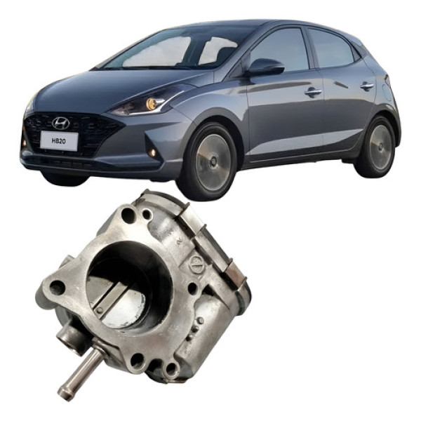 Corpo Borboleta Tbi Hyundai Hb20 2021 1.0 3c 