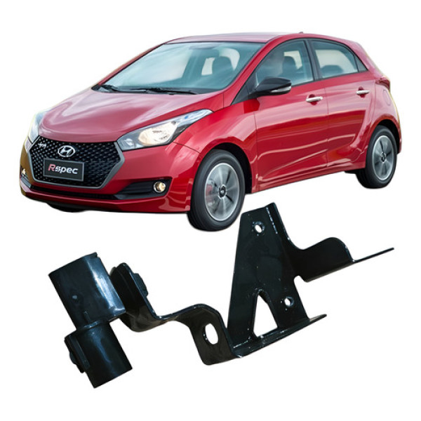 Suporte Válvula Solenoide Partida Ar  Hb20 Hyundai Hb20 2017 Preto
