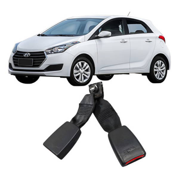 Par Fêmea Cinto Traseiro Hyundai Hb20 1.0 3c 2018-2021   .